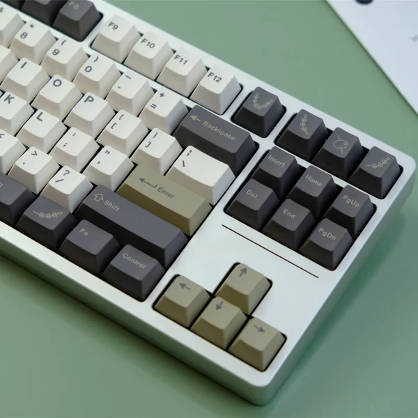 XDA+ Olive Cherry Custom Keycap Set