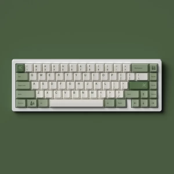 XDA+ Bamboo Forest Cherry Custom Keycap Set