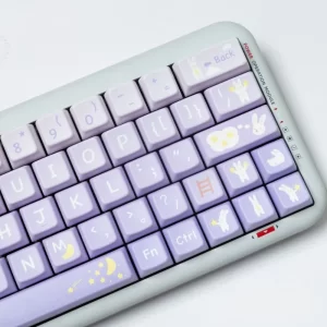 XDA+ Star Bunny Cherry Custom Keycap Set