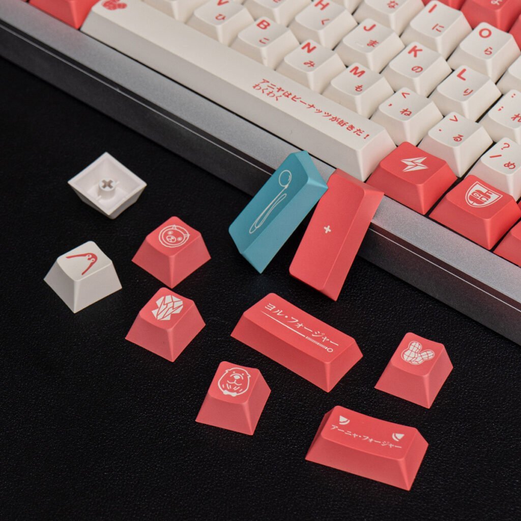XDA+ Spy X Cherry Custom Keycaps Set - Xda Keycaps