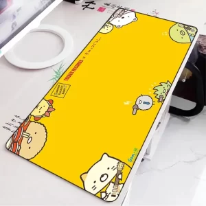 XDA+ Yellow Cute Animals Custom Desk Mat