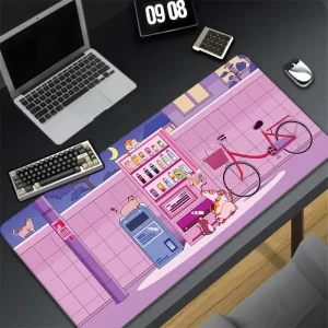 XDA+ Lofi Bicycle Custom Desk Mat