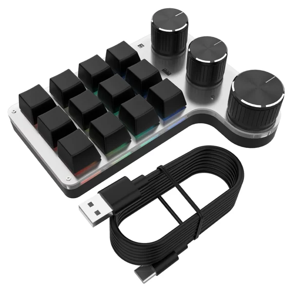 XDA+ Black Personalized Keyboard