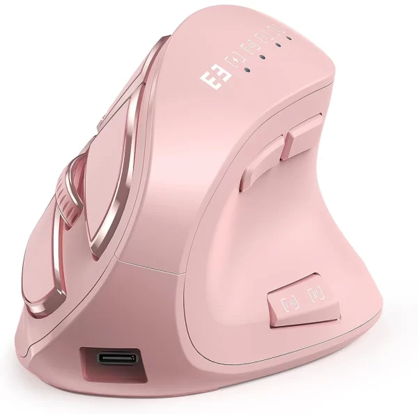 XDA+ Ergonomic Pink Gaming Mouse
