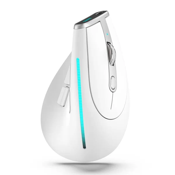 XDA+ Ergonomic White Bluetooth Gaming Mouse