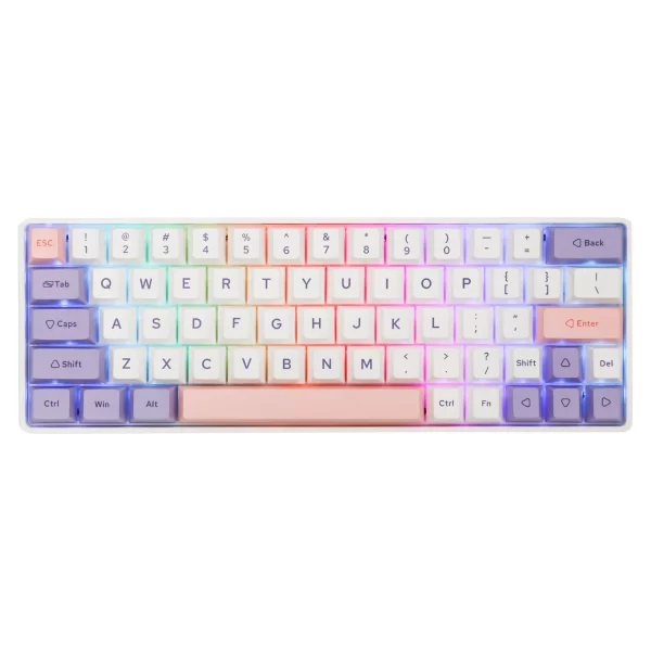 XDA+ White Full Mechanical Keyboard