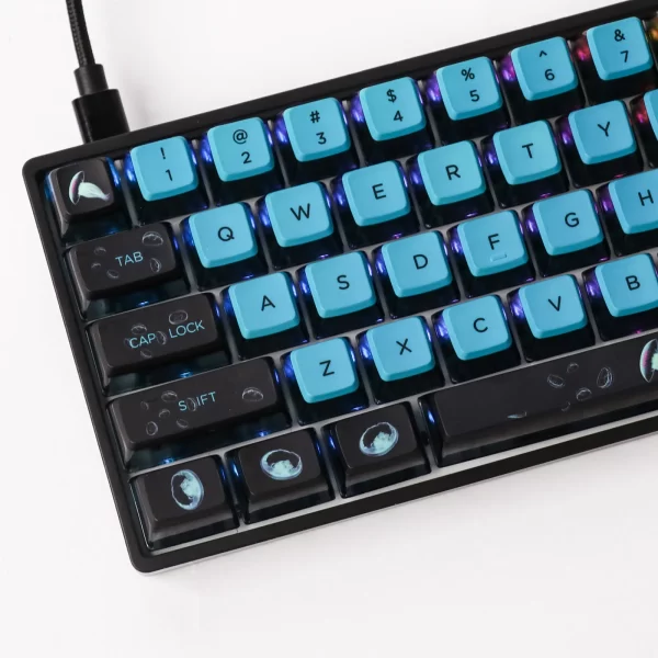 XDA+ Black Blue Full Mechanical Keyboard