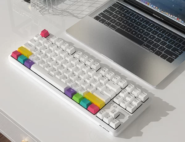 XDA+ Rainbow White Full Mechanical Keyboard