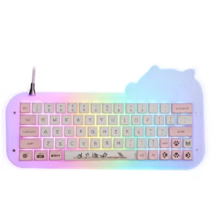 XDA+ Multicolor Kawaii Full Mechanical Keyboard