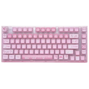 XDA+ Sweet Pink Full Mechanical Keyboard