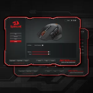 XDA+ Black Minimalist Gaming Mouse