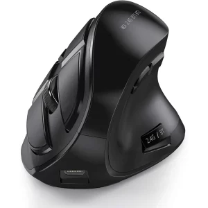XDA+ Ergonomic Shiny Black Gaming Mouse