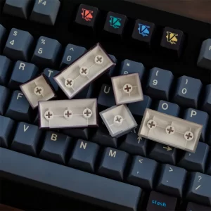 XDA+ Dusty Blue Cherry Custom Keycap Set