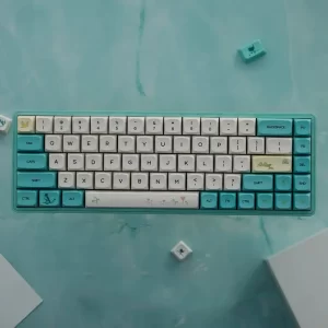 XDA+ Blue Dusk Cherry Custom Keycap Set