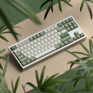 XDA+ Green Nature Cherry Custom Keycap Set