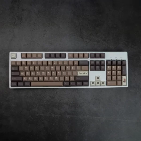 XDA+ Brown Bear KCA Custom Keycap Set
