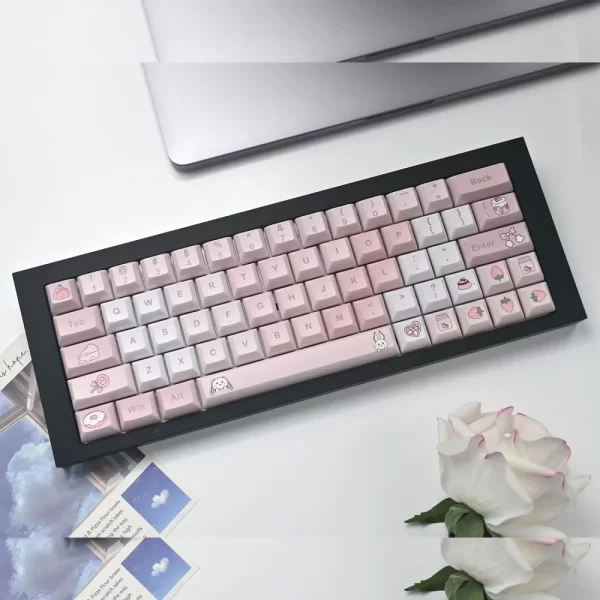 XDA+ Sweet Rabbit KCA Custom Keycap Set