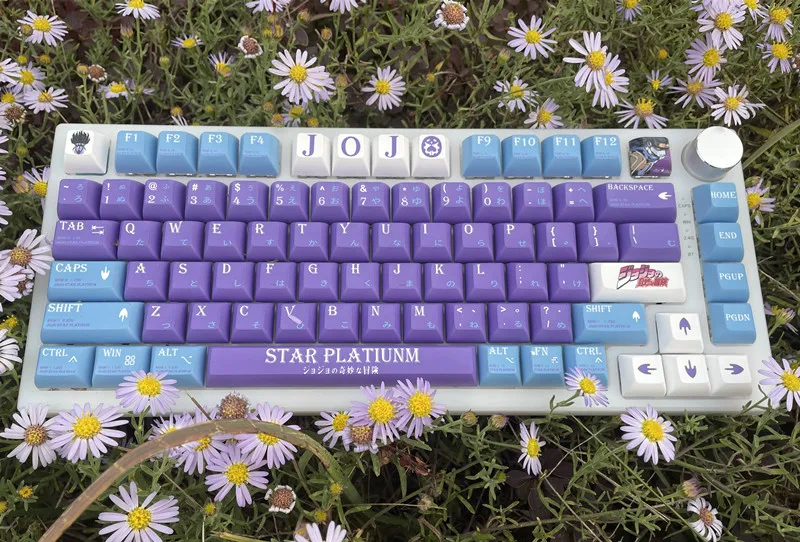 XDA+ Tinted Purple KCA Custom Keycap Set