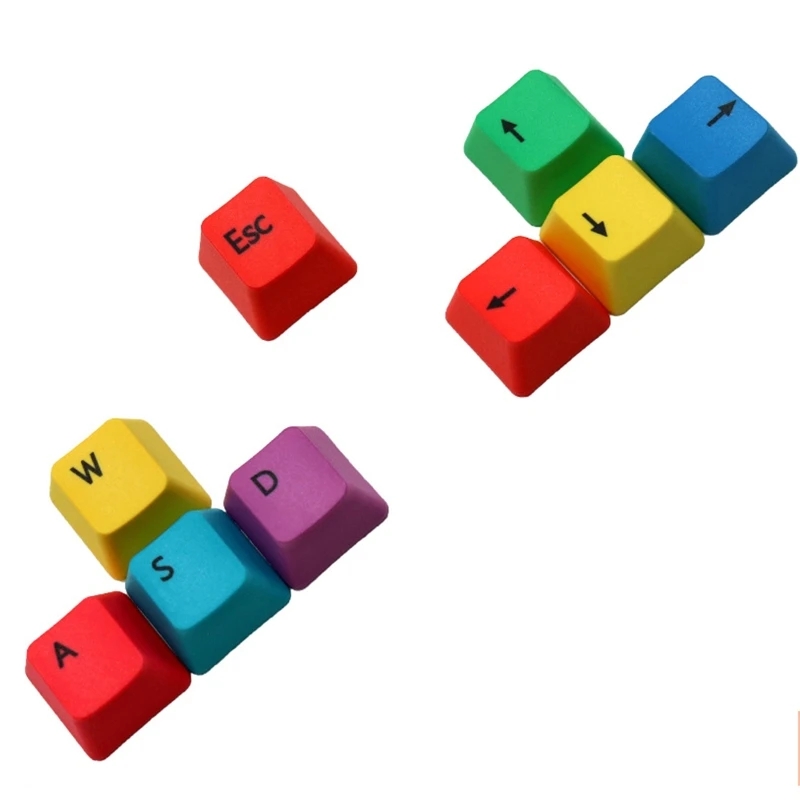 XDA+ Colors WASD Keycaps