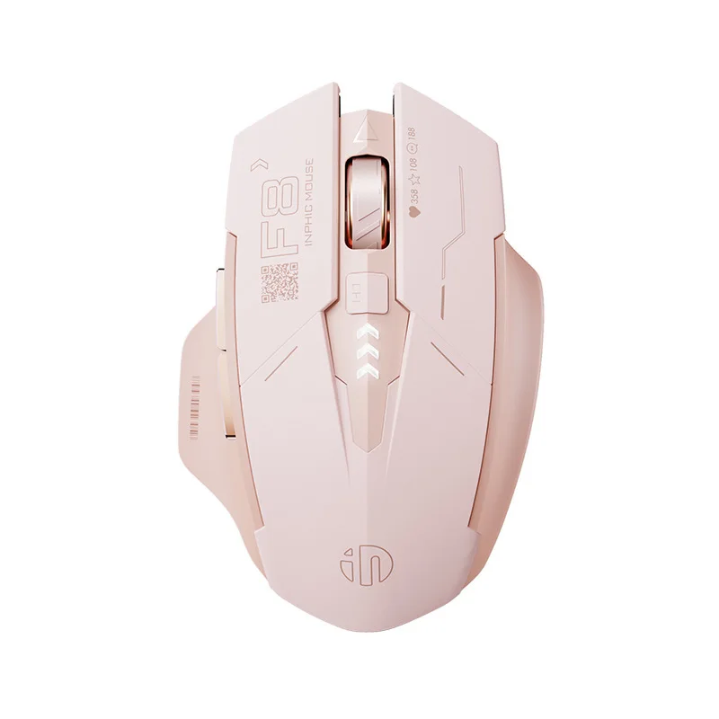 XDA+ Pink F8 Gaming Mouse