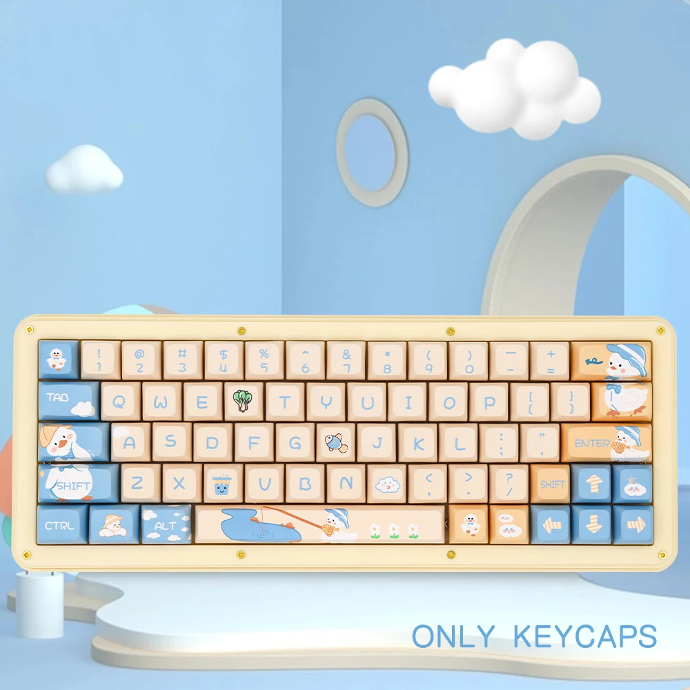 XDA+ Duck XDA Custom Keycaps Set