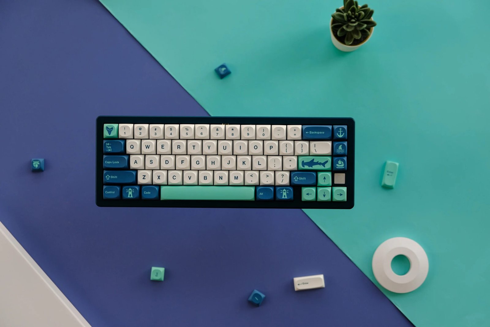 XDA+ Hammerhead Shark XDA Custom Keycaps Set - Image 5